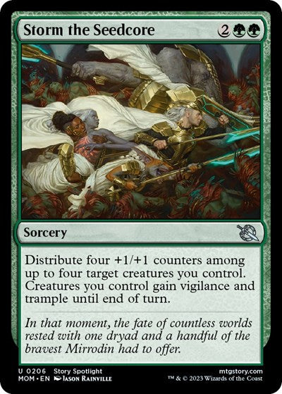 Storm the Seedcore (March of the Machine) Light Play