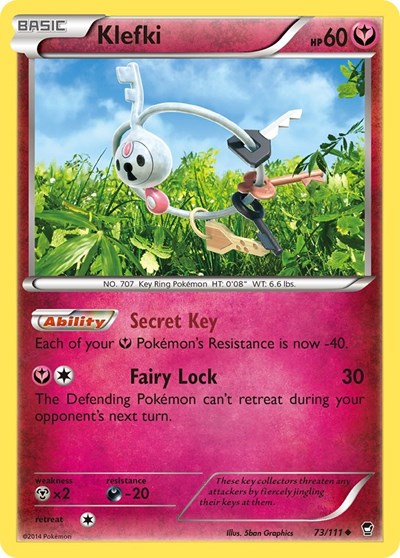 Klefki (XY - Furious Fists) Medium Play
