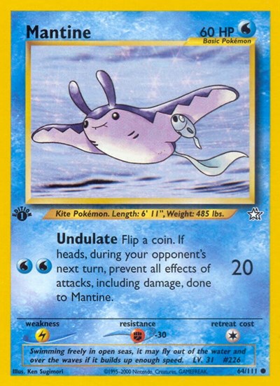 Mantine (Neo Genesis) Heavy Play Unlimited