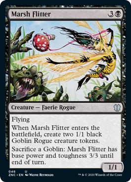 Marsh Flitter (Commander 2020 Zendikar Rising) Light Play