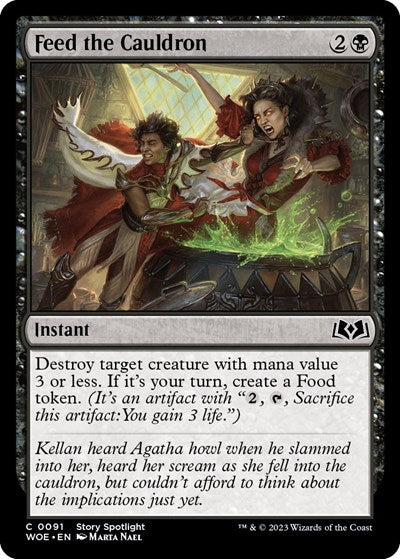 Feed the Cauldron (Wilds of Eldraine) Light Play