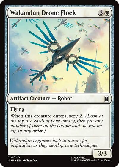 Wakandan Drone Flock (Marvel Super Heroes) Light Play Foil