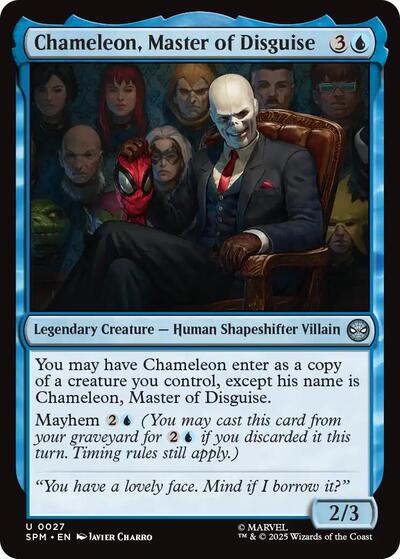 Chameleon, Master of Disguise (Marvel's Spider-Man) Light Play Foil