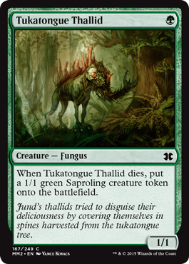 Tukatongue Thallid (Modern Masters 2015) Light Play