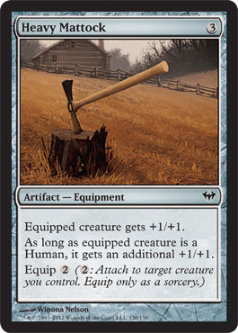 Heavy Mattock (Dark Ascension) Light Play