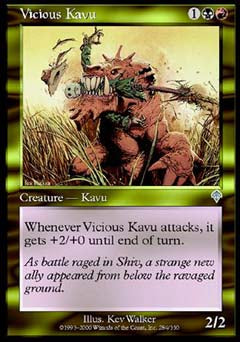 Vicious Kavu (Invasion) Light Play