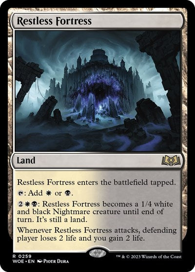 Restless Fortress (Wilds of Eldraine) Light Play