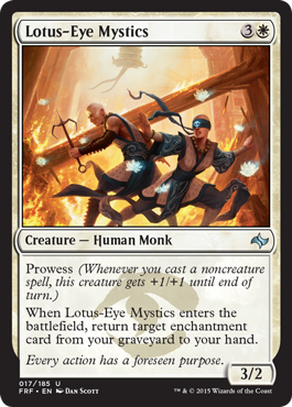 Lotus-Eye Mystics (Fate Reforged) Light Play