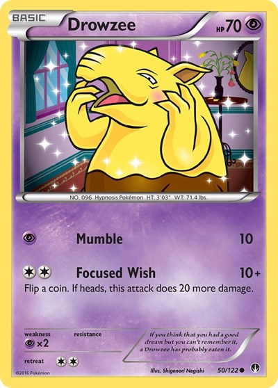 Drowzee (XY - BREAKpoint) Medium Play