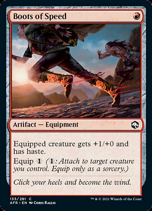 Boots of Speed (Adventures in the Forgotten Realms) Light Play Foil