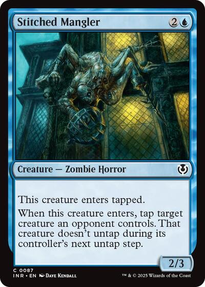 Stitched Mangler (Innistrad Remastered) Light Play Foil