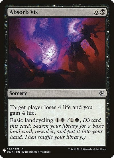 Absorb Vis (Mystery Booster) Light Play