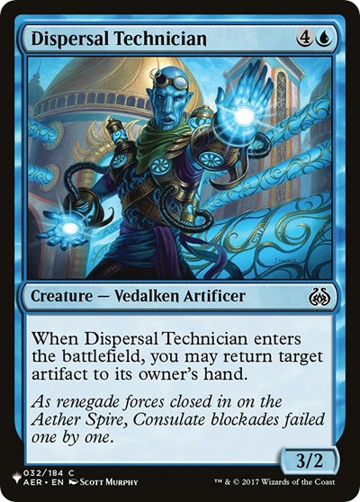 Dispersal Technician (The List) Light Play