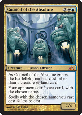 Council of the Absolute (Dragon's Maze) Light Play Foil