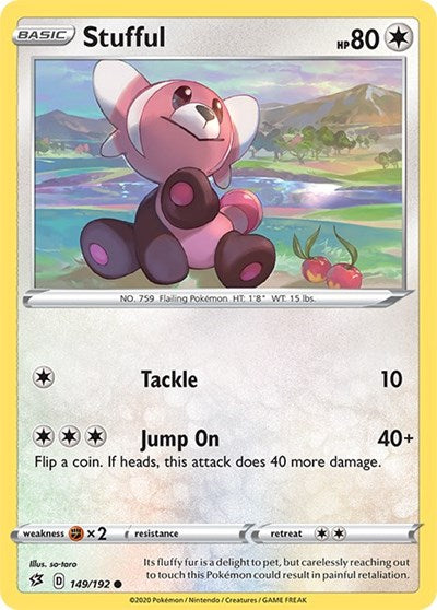 Stufful (SWSH02: Rebel Clash) Light Play