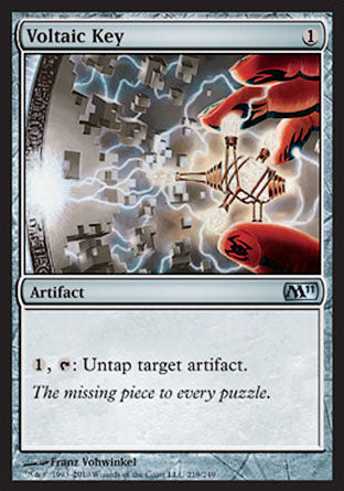 Voltaic Key (Magic 2011 Core Set) Light Play