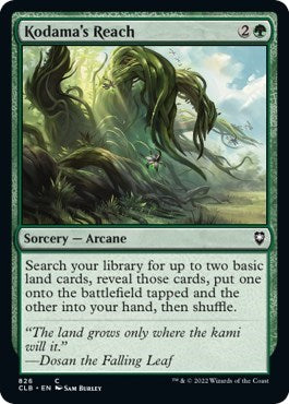Kodama's Reach (Commander Legends: Battle for Baldur's Gate) Light Play