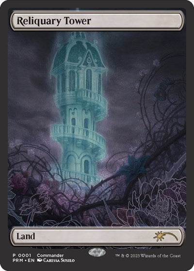 Reliquary Tower (Full Art) (MagicFest Cards) Light Play Foil