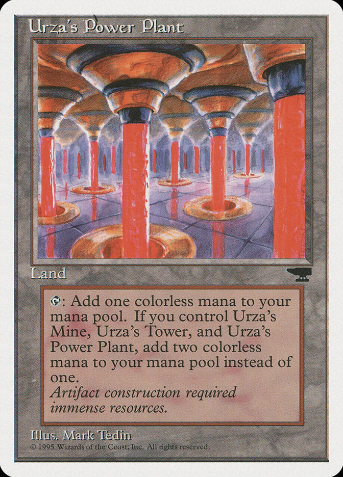 Urza's Power Plant (Columns) (Chronicles) Medium Play