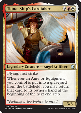 Tiana, Ship's Caretaker (Dominaria) Light Play
