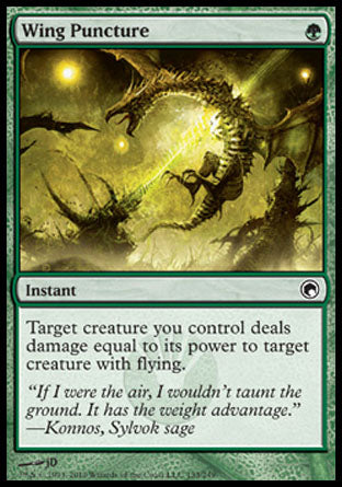 Wing Puncture (Scars of Mirrodin) Light Play