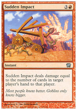 Sudden Impact (8th Edition) Light Play
