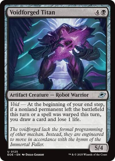 Voidforged Titan (Edge of Eternities) Light Play Foil