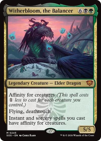 Witherbloom, the Balancer (Secrets of Strixhaven) Light Play