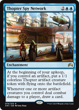 Thopter Spy Network (Magic Origins) Light Play