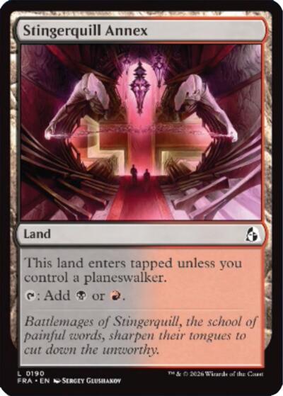 Stingerquill Annex (Reality Fracture) Light Play