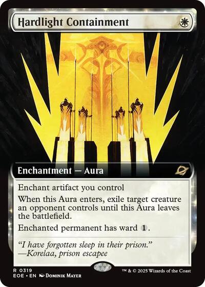 Hardlight Containment (Extended Art) (Edge of Eternities) Light Play Foil