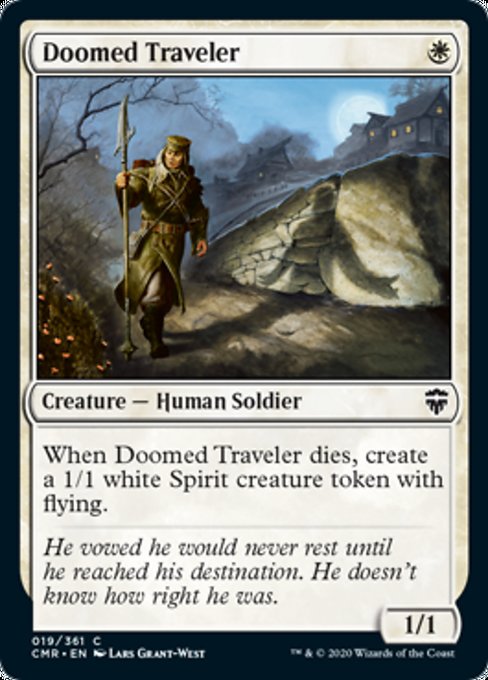 Doomed Traveler (Commander Legends) Light Play