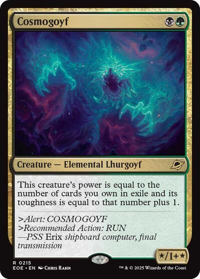 Cosmogoyf (Edge of Eternities) Light Play