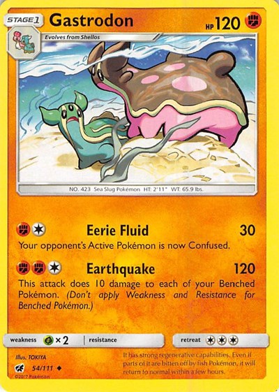 Gastrodon (SM - Crimson Invasion) Medium Play