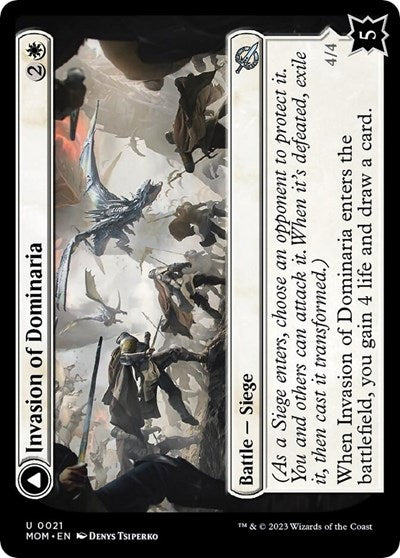 Invasion of Dominaria (March of the Machine) Light Play Foil