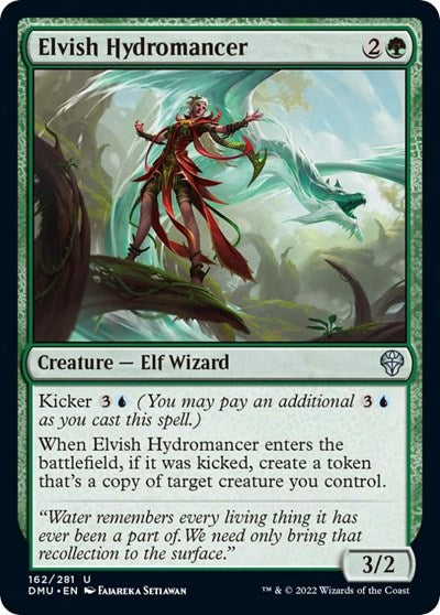 Elvish Hydromancer (Dominaria United) Light Play Foil