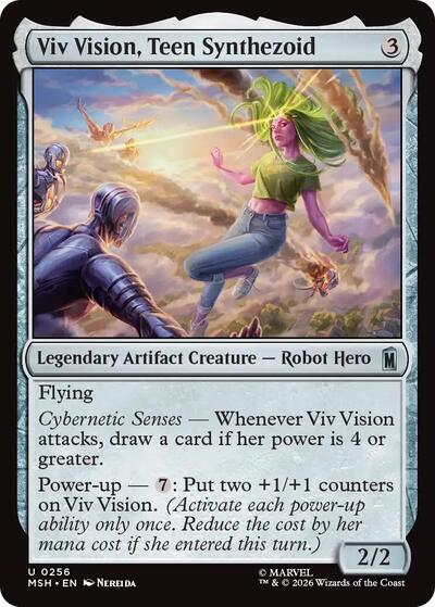 Viv Vision, Teen Synthezoid (Marvel Super Heroes) Light Play