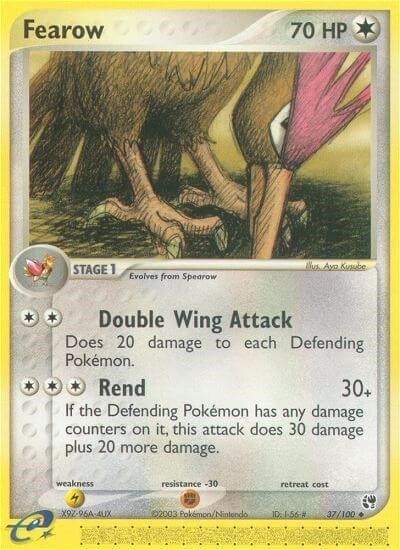 Fearow (Sandstorm) Light Play Reverse Holofoil