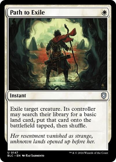 Path to Exile (Commander: Bloomburrow) Light Play