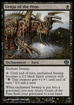 Genju of the Fens (Duel Decks: Garruk vs Liliana) Light Play