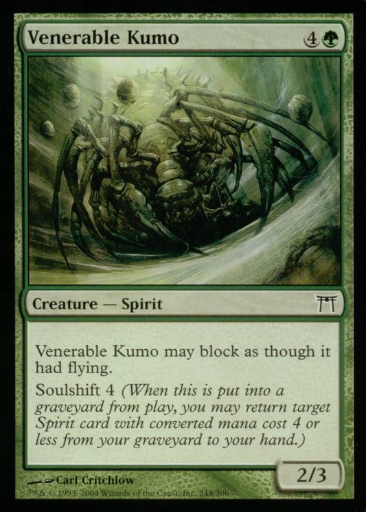 Venerable Kumo (Champions of Kamigawa) Light Play