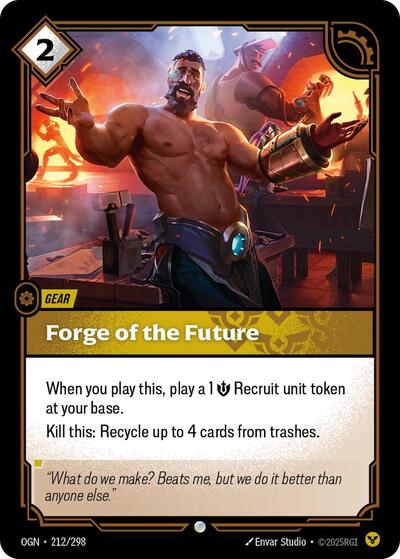 Forge of the Future (Origins) Light Play Foil