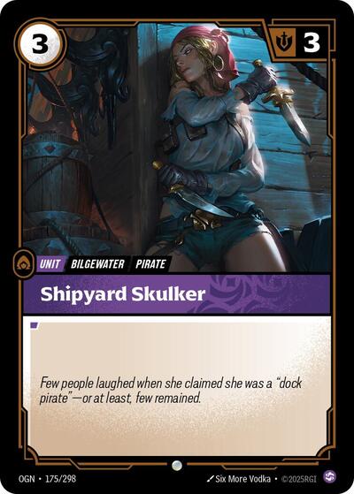 Shipyard Skulker (Origins) Light Play Foil