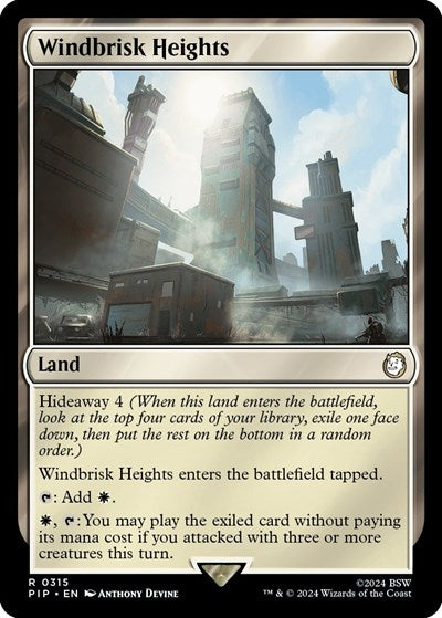 Windbrisk Heights (Universes Beyond: Fallout) Light Play