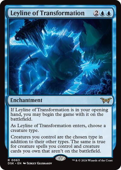 Leyline of Transformation (Duskmourn: House of Horror) Light Play