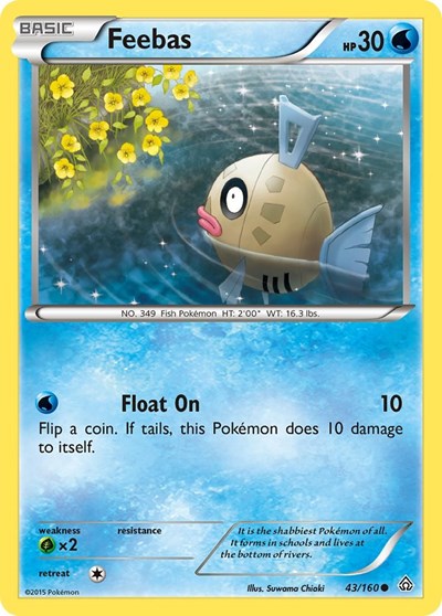 Feebas (XY - Primal Clash) Light Play