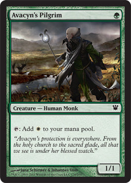 Avacyn's Pilgrim  (Innistrad) Medium Play
