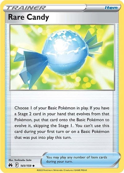 Rare Candy (Crown Zenith) Light Play Reverse Holofoil