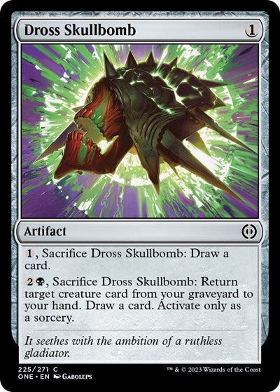 Dross Skullbomb (Phyrexia: All Will Be One) Light Play Foil
