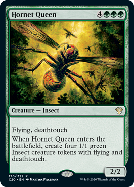 Hornet Queen (Commander 2020 Ikoria) Light Play